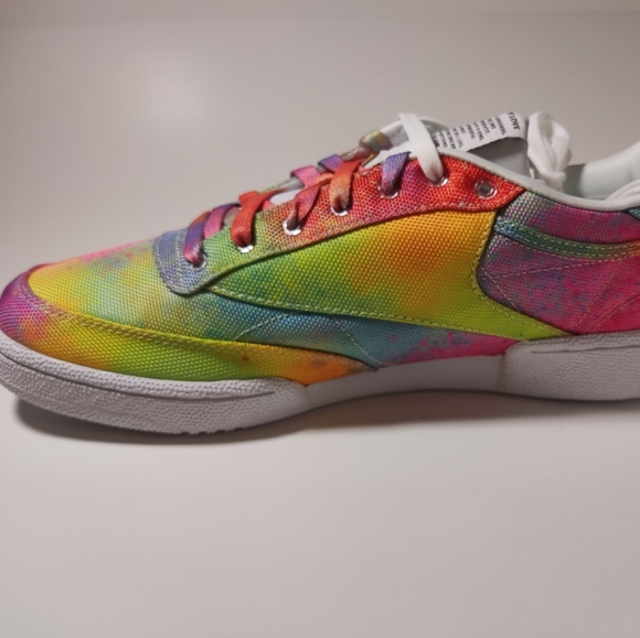 Reebok Club C Sneakers Pride Edition Size 10 - Picture 4 of 7